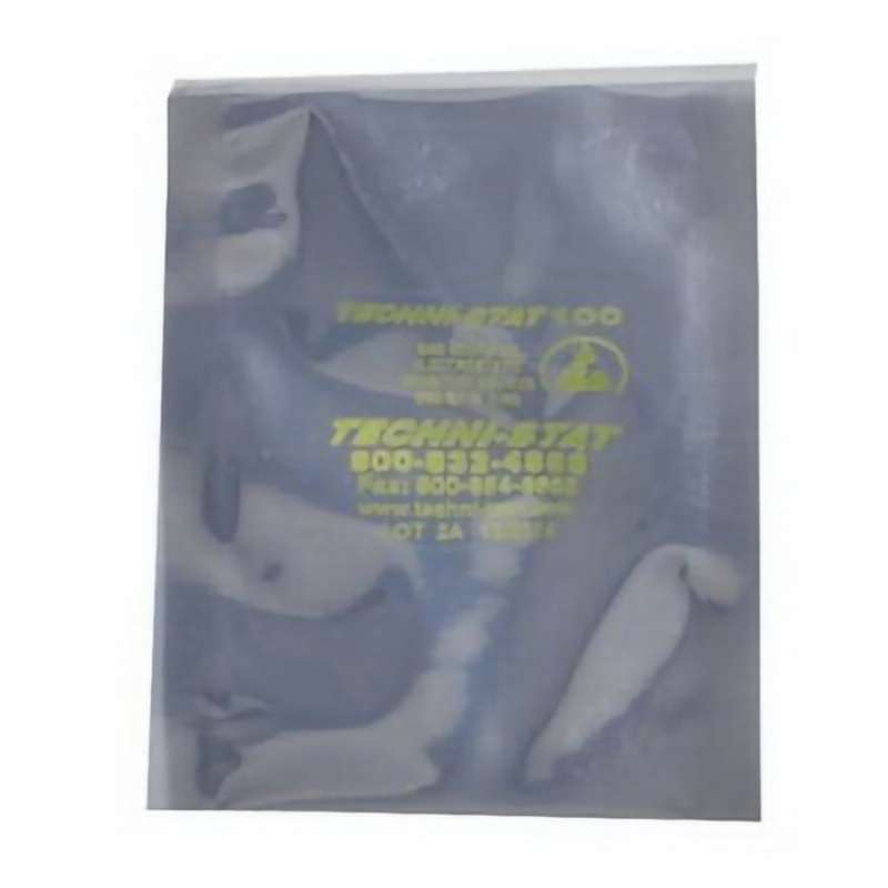 Static Shielding Bag, Flat, 3in x 5in, 100 Bags/Package